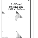 ProfilGate® i45 Aqua - versione M (2x2)