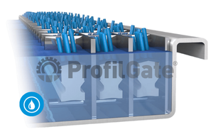 ProfilGate® si55 aqua - in acciaio inossidabile