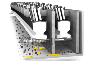 ProfilGate® b65 go - Intenso traffico pedonale