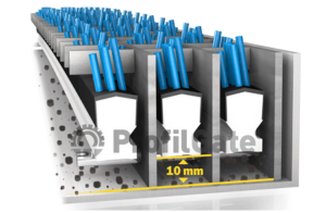 ProfilGate® xs55 - in acciaio per ruote estremamente piccole